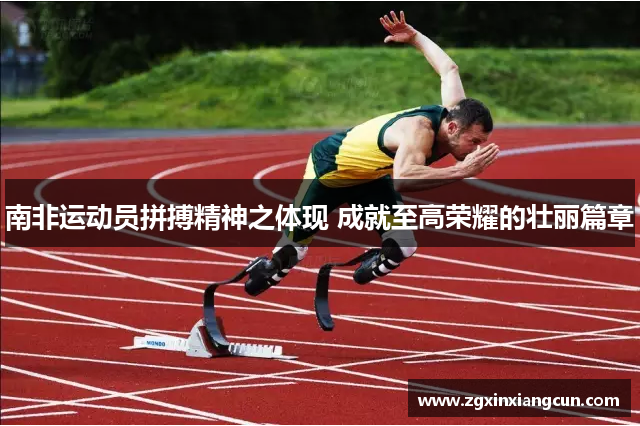 南非运动员拼搏精神之体现 成就至高荣耀的壮丽篇章