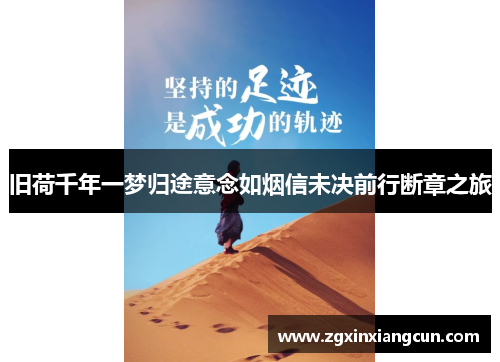 旧荷千年一梦归途意念如烟信未决前行断章之旅